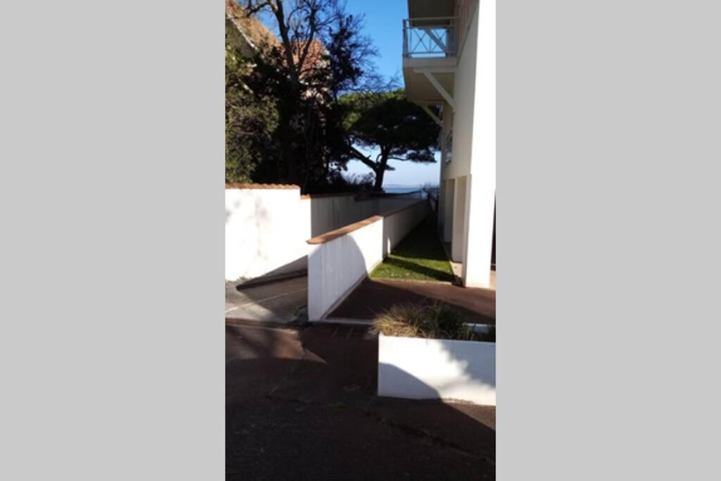 Appart Sur La Plage Pied Dans L Eau Avec Terrasse Jardin Vue Sur Le Bassin Depuis La Terrasse , Parking Arcachon Dış mekan fotoğraf
